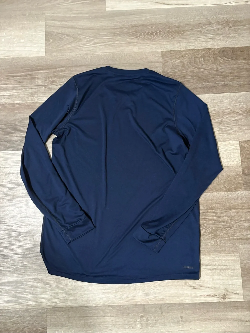 Adidas Men’s Navy Long Sleeve Performance Shirt